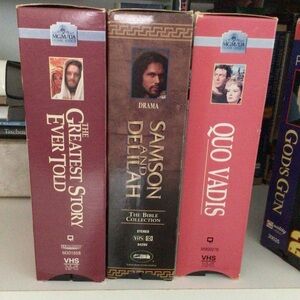 Three randomly selected video tapes
